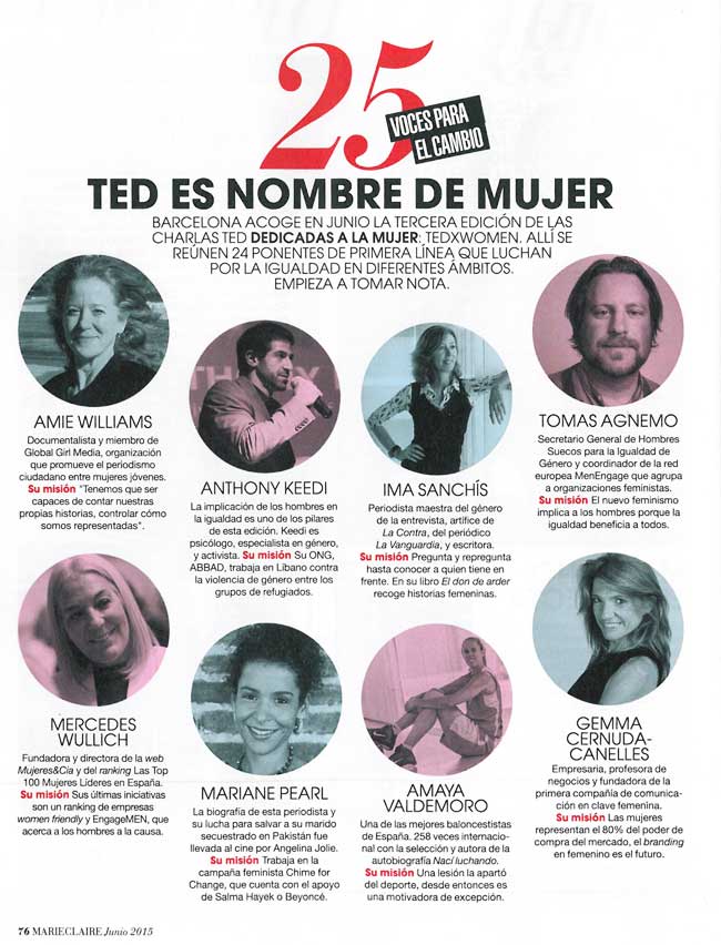 TED Marie Claire